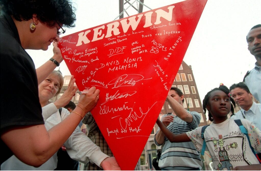 Herdenking van de moord op Kerwin Duinmeijer