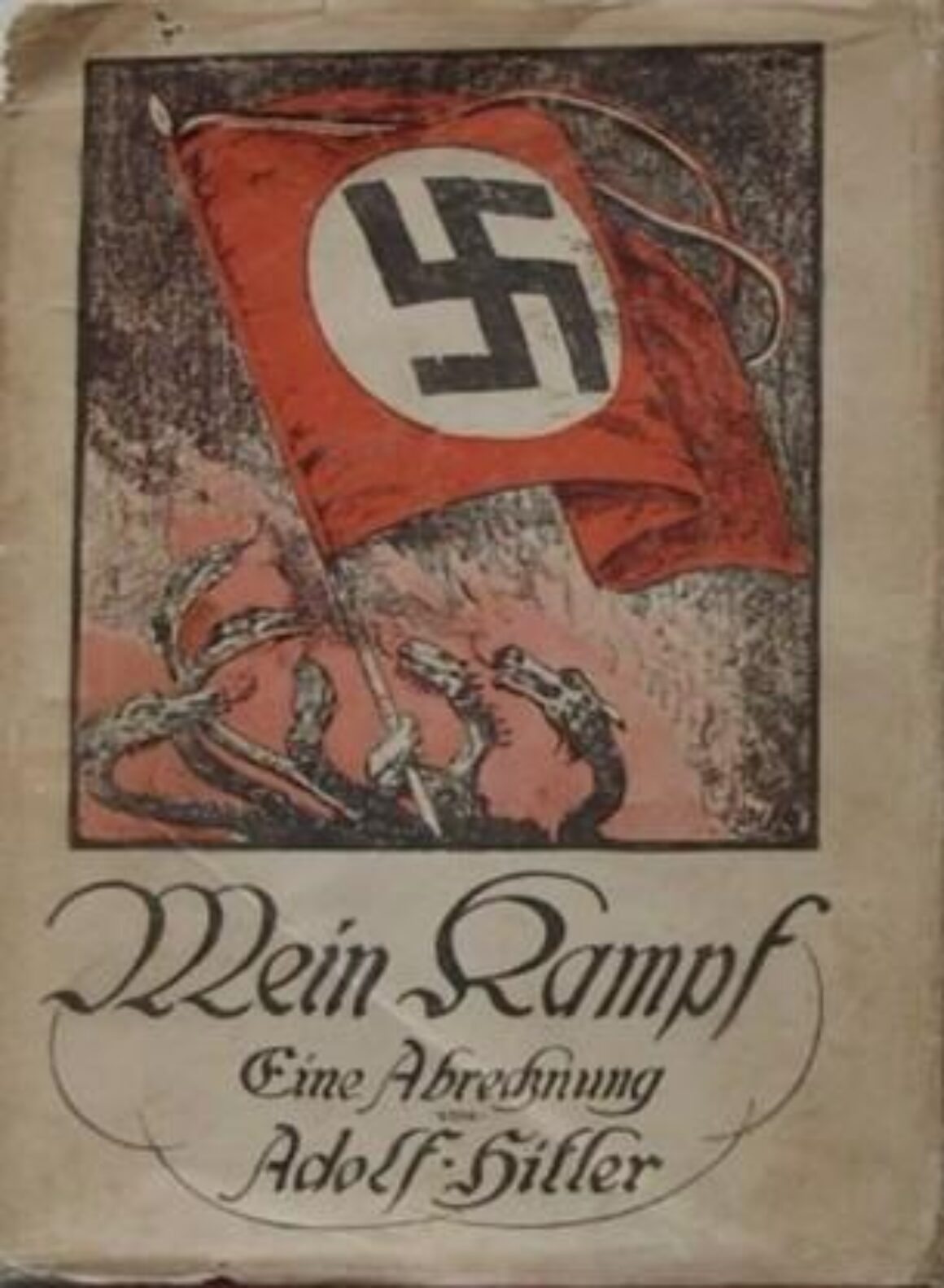 Omslag van de eerste editie van Mein Kampf