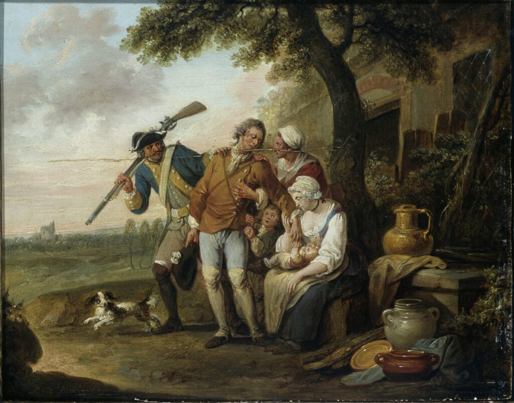 Ook vóór de invoering van de dienstplicht gaan soldaten tegen hun zin naar het front