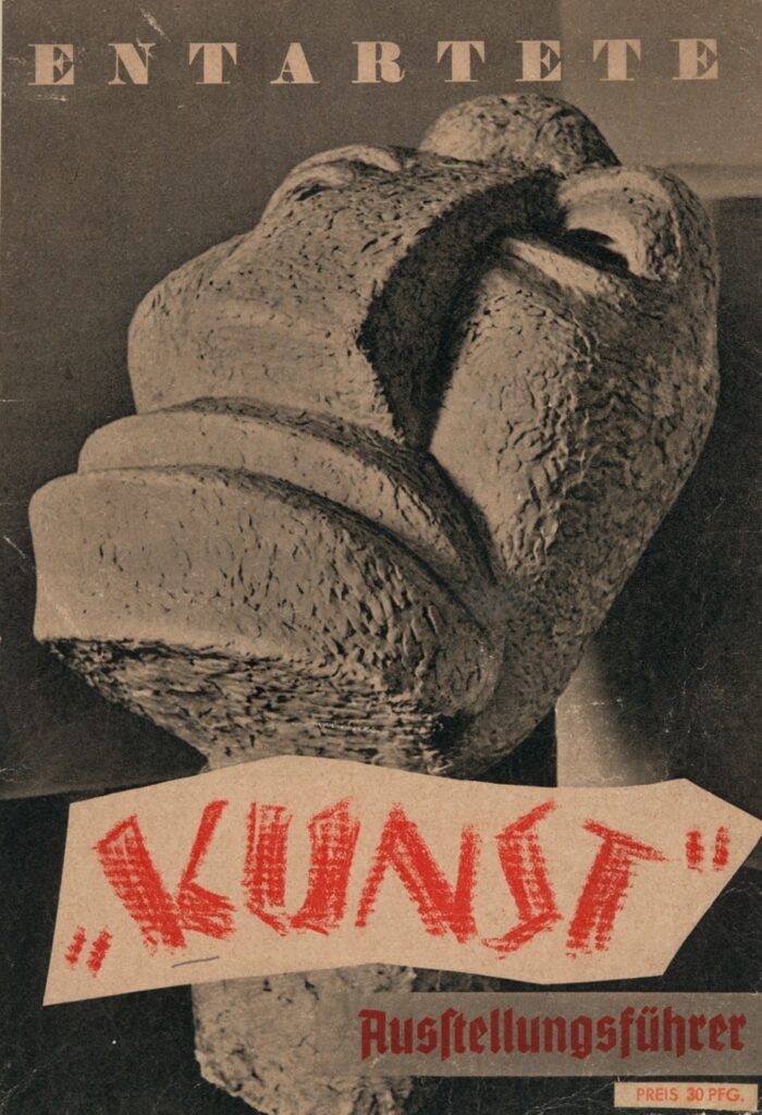 Poster voor de Entartete Kunsttentoonstelling