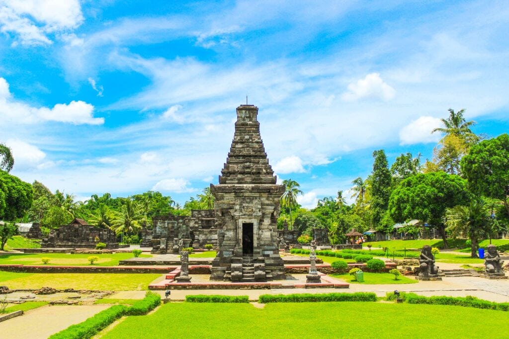 Candi Panataran op Oost-Java was de favoriete tempel van koning Hayam Wuruk
