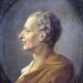 Charles de Montesquieu. Portret door Jacques-Antoine Dassier, 1728.