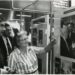 De voorzitter van de Atlantische Commissie, mevrouw Hannie van Leeuwen, opent de 'reizende' NAVO-tentoonstelling in de hal van het station Den Haag Centraal. Links het VVD-Tweede Kamerlid, A. Ploeg, NL790703-26, 1979 VII 4, QAH9,Kunst en cultuur/Tentoonstellingen, QAK26,Overheid en politiek/Landelijke overheid en politiek/Krijgsmacht, Leeuwen, Hannie van, Ploeg, Ad