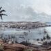 Negentiende-eeuws uitzicht op Havana