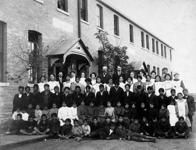 Residential school in 1908
