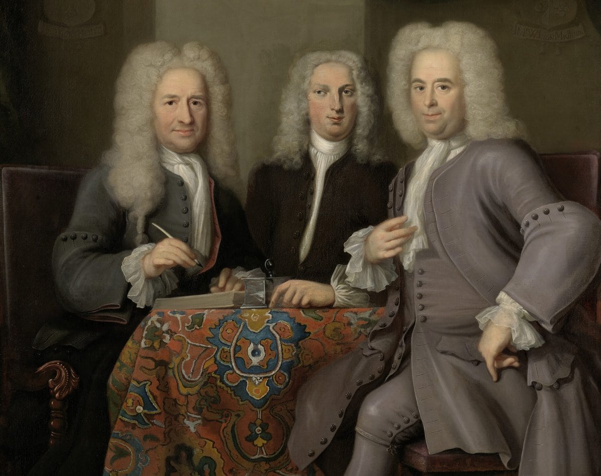 Drie regenten van het Leprozenhuis