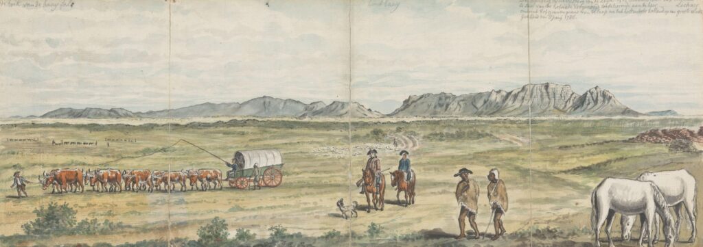 Khoikhoi en kolonisten op de Kaapse vlakte