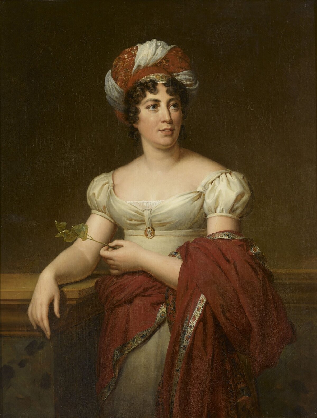 Madame de Staël. Portret door Marie Eléonore Godefroid