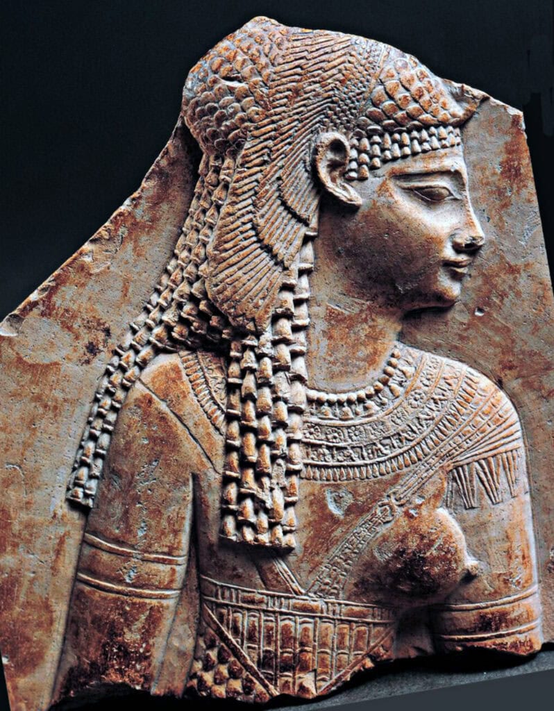 Reliëf van Cleopatra