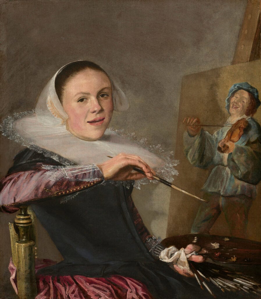 Zelfportret door Judith Leyster