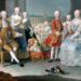 Keizer Frans I Stefan en Maria Theresia met hun kinderen. Door Martin van Meytens
