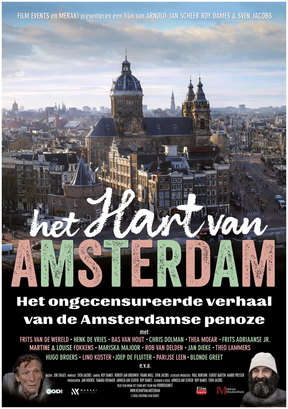 Filmposter het hart van Amsterdam