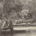 Het reisgezelschap van Dirk de Graeff van Polsbroek tijdens de beklimming van de vulkaan Fuji, 1867. Foto door Felice Beato.