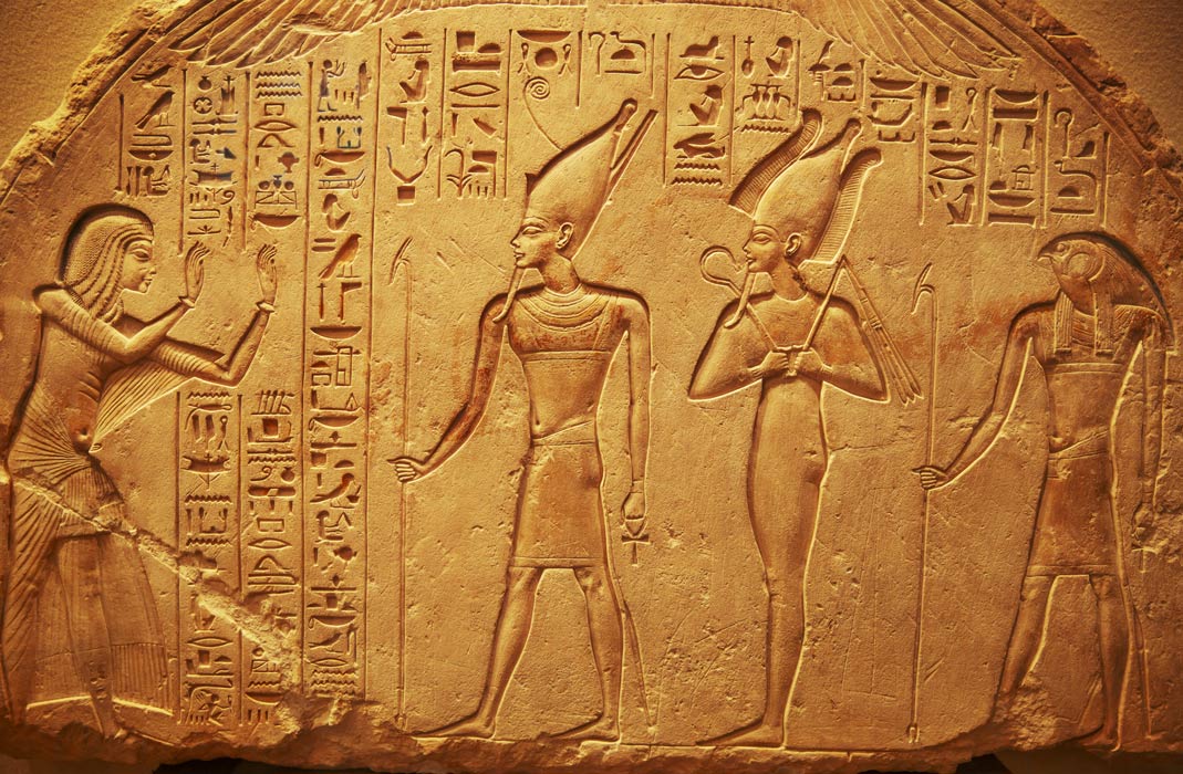 Hierogliefen van de Oude Egyptenaren
