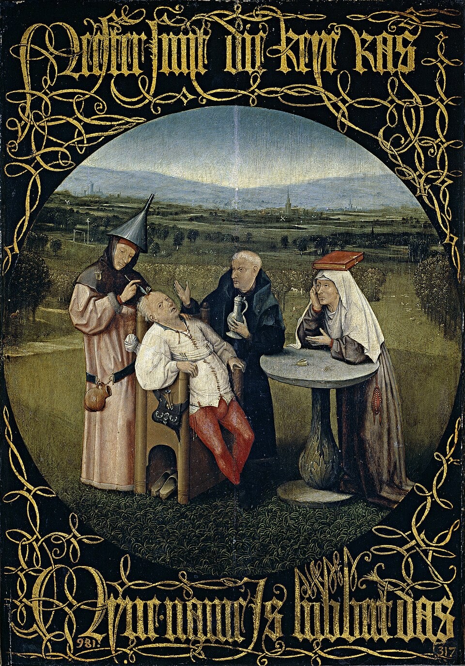 De keisnijding van Hieronymus Bosch