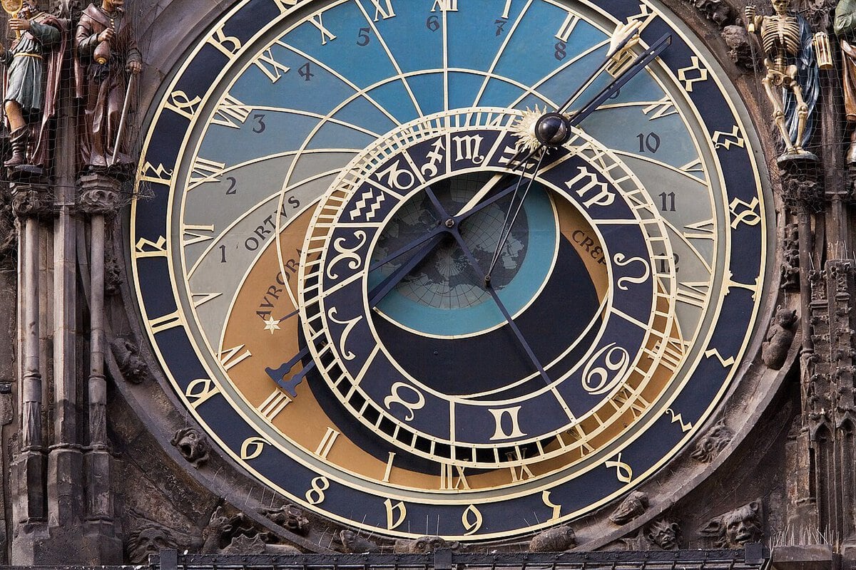 Astronomische klok in Praag.