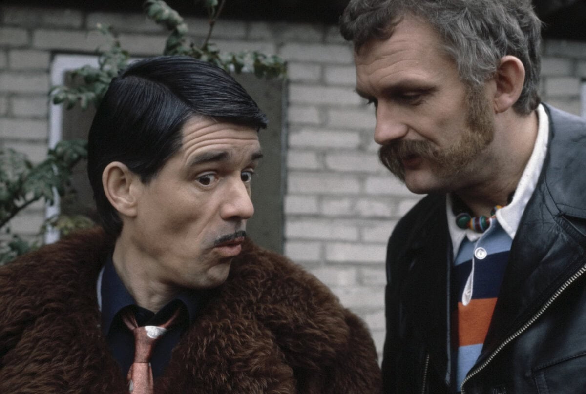 Kees van Kooten (links) en Wim de Bie als Jacobse en Van Es.