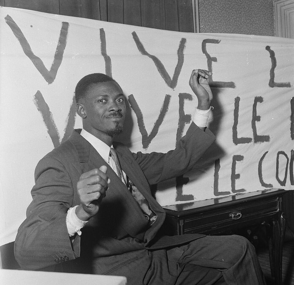 Patrice Lumumba in 1960