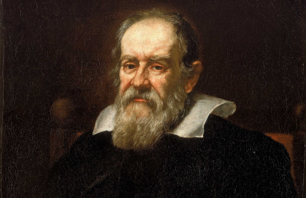 Galileo Galilei. Schilderij door Justus Sustermans, circa 1640.
