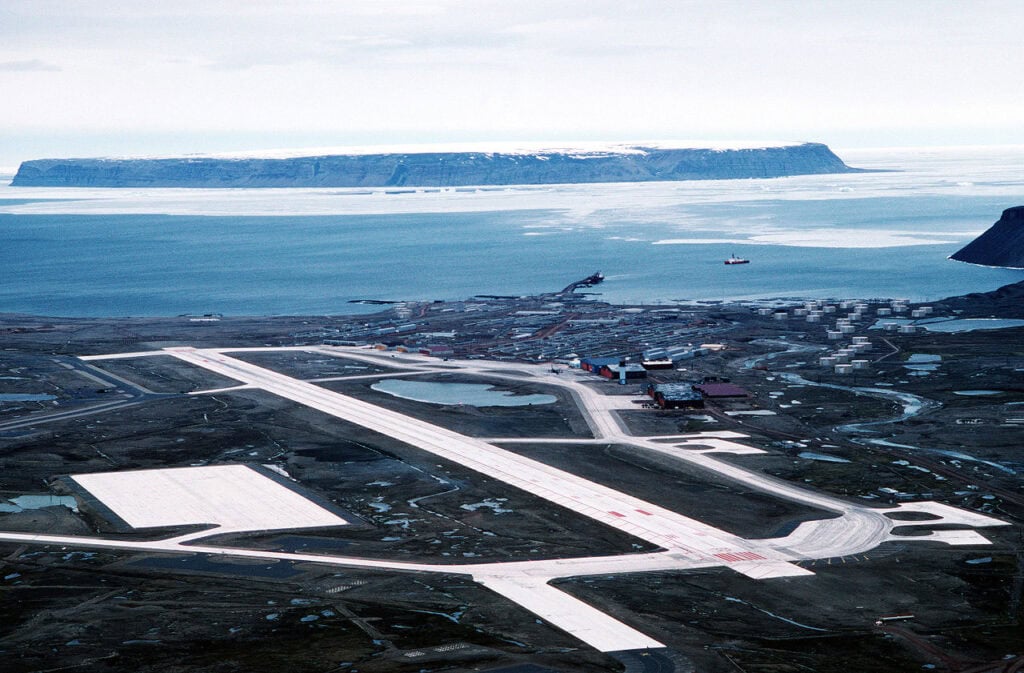 Thule Air Base in 1989.