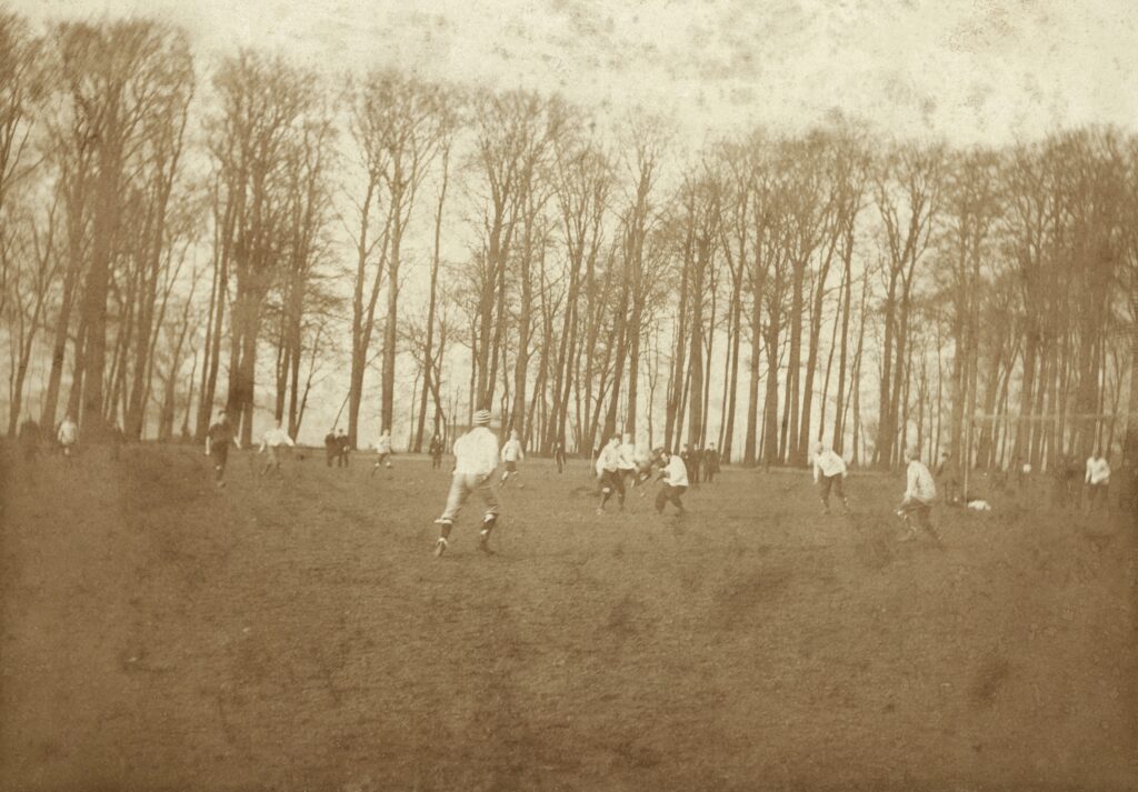 Op Noorthey spelen pupillen Engelse sporten als voetbal.