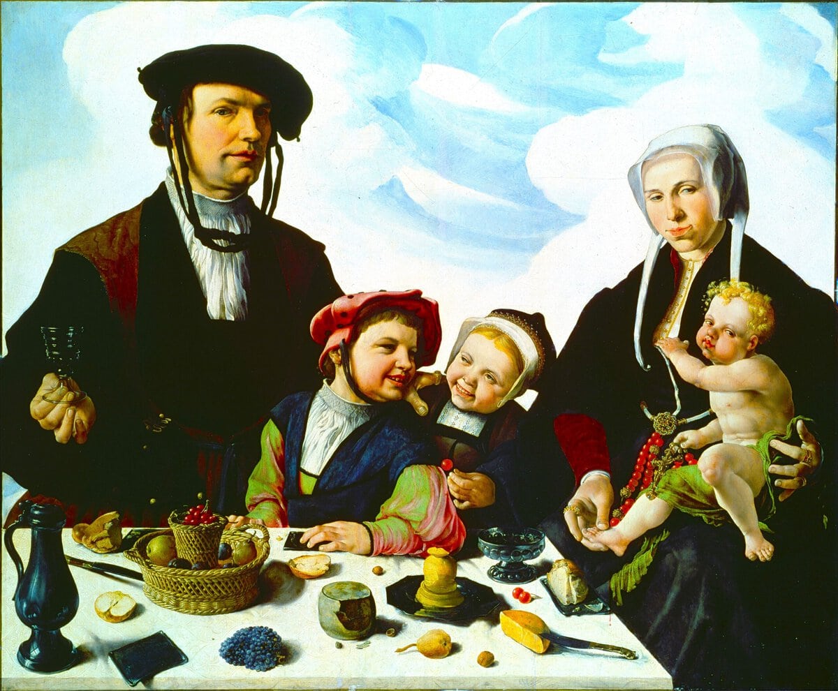 Pieter Jan Foppesz en zijn gezin