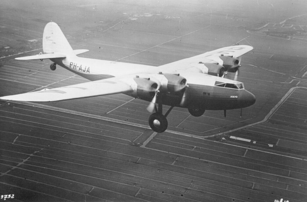 De Fokker F.XXXVI ‘Arend’ werd in opdracht van KLM ontwikkeld, maar bleef het enige exemplaar.