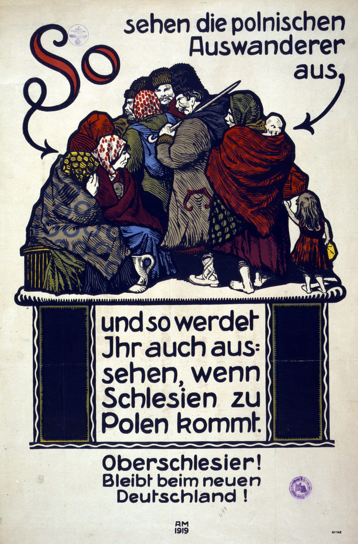 Poster uit 1919.