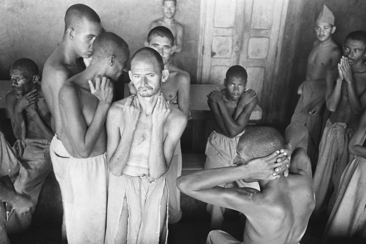 Patiënten in Barbacena, 1959.