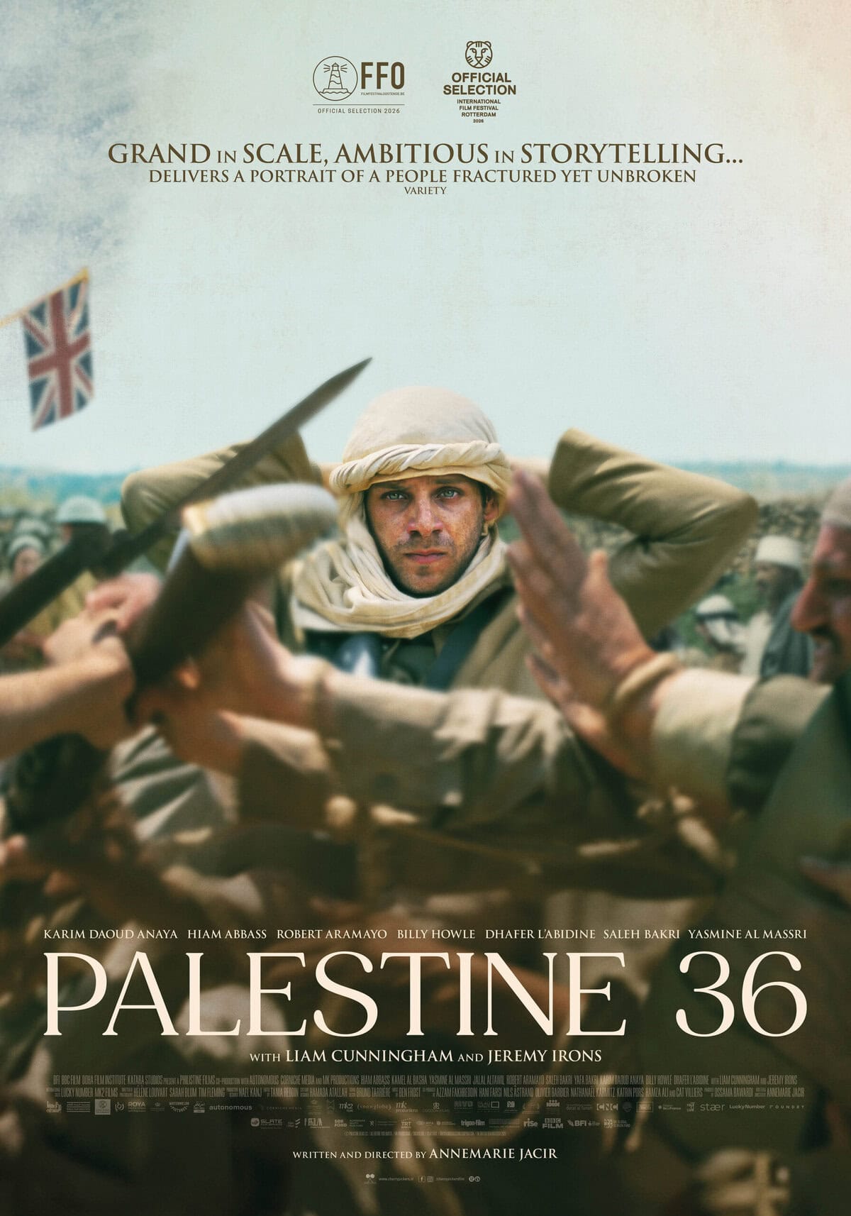 Filmposter Palestine 36