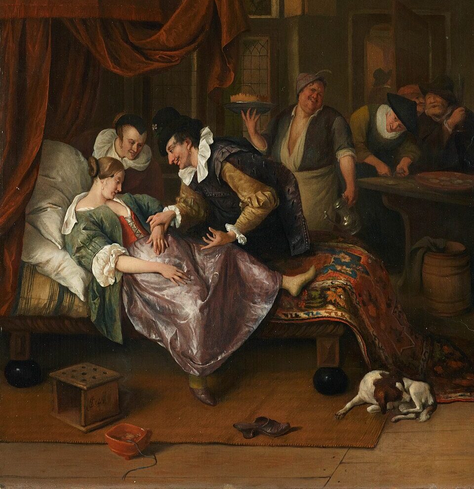 Doktersbezoek door Jan Steen