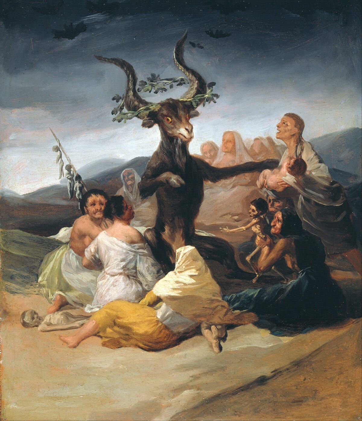 De Heksensabbat door Francisco Goya.