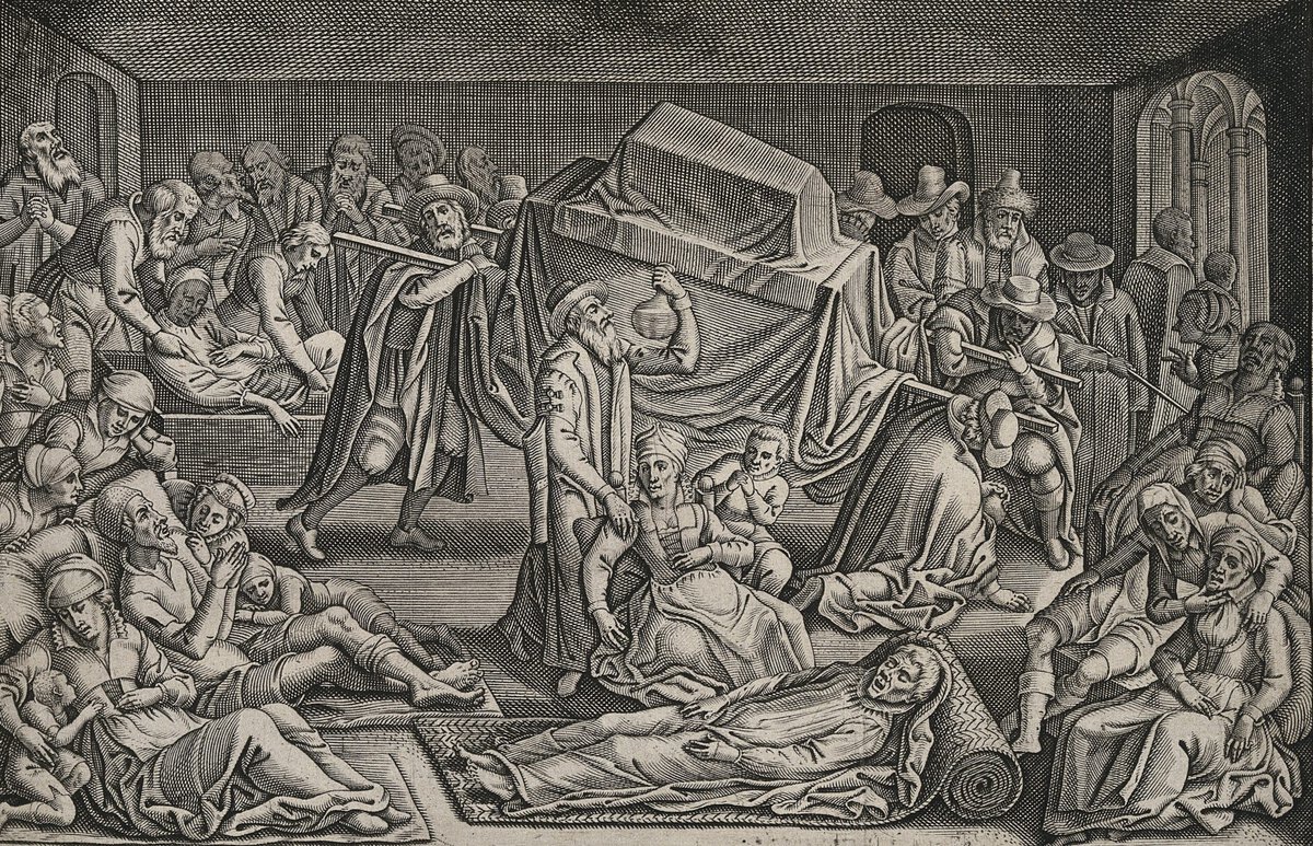 Sterfte door de pest in Leiden, 1574